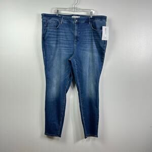 NEW Athleta Sculptek Ultra Skinny Jeans Dark Wash Women’s Plus Size 26
